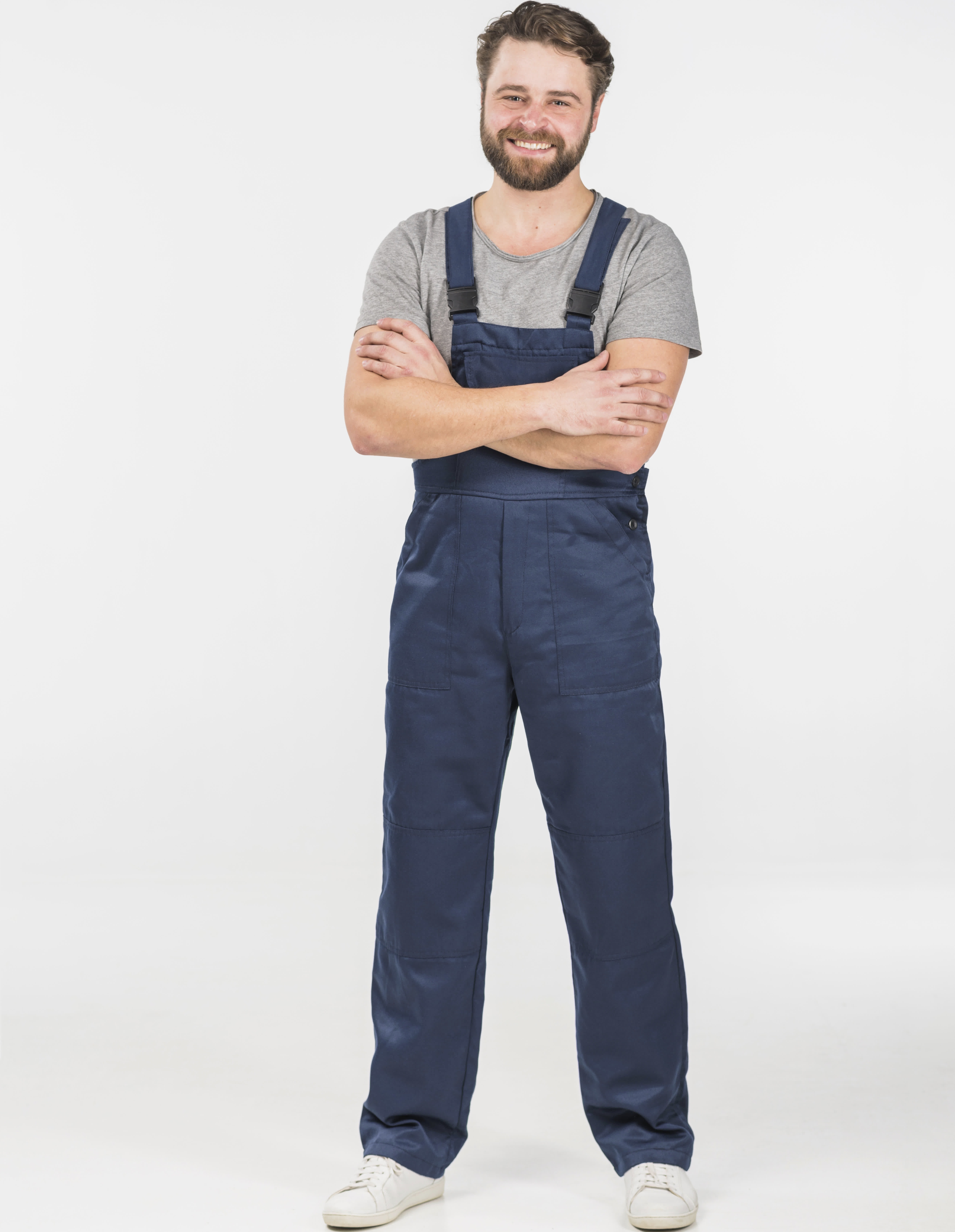 happy man-in-overall-with-crossed-arms
